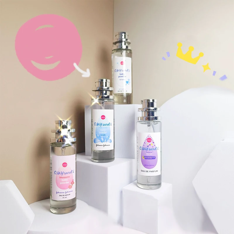 Perfume Fragrance Powder - Baby Powder Milky Scent Perfume Spray,Mild