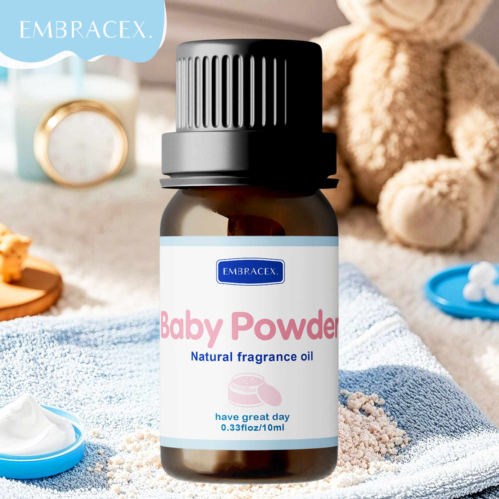 Perfume Fragrance Powder - 10ml Baby Powder Essential Oil Long