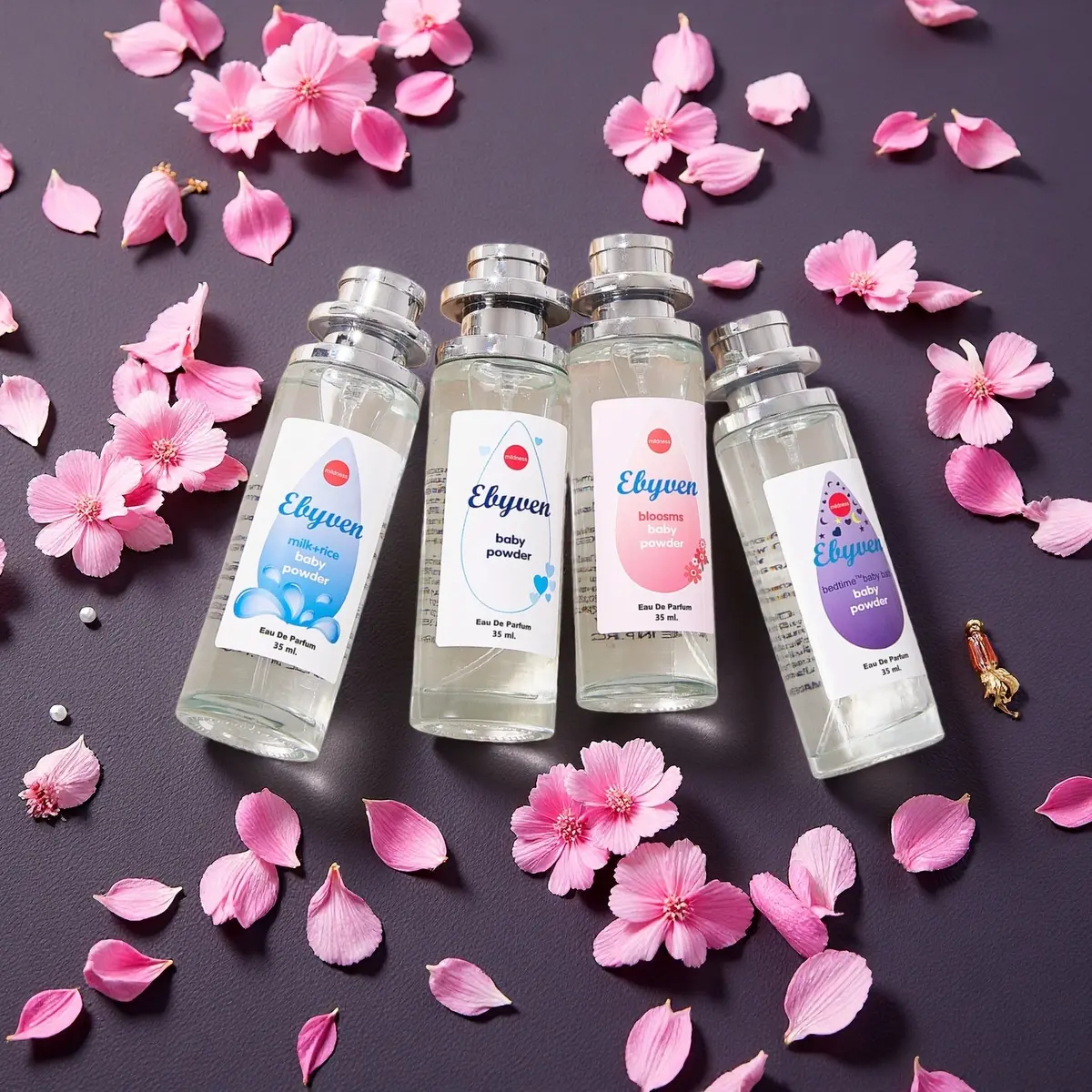 Perfume Fragrance Powder - Baby Powder Milky Scent Perfum Spray,Mild
