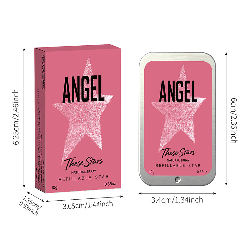 Vanilla Perfume Oil - Angel Star Solid Perfume Cream, Portable