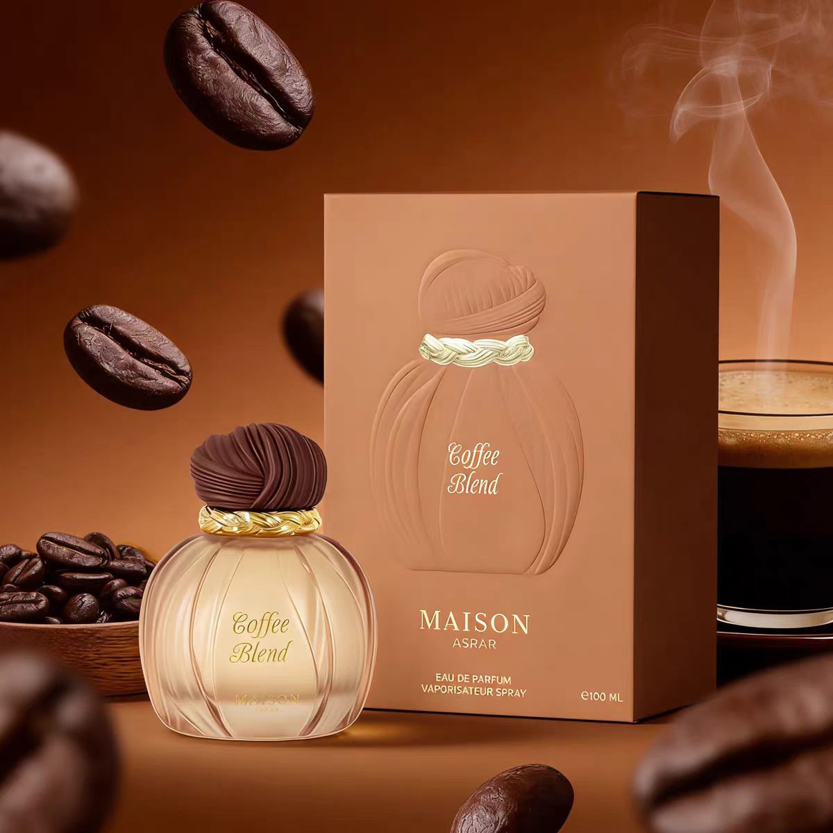 Vanilla Perfume Oil - MASION | Coffee mixed with perfume