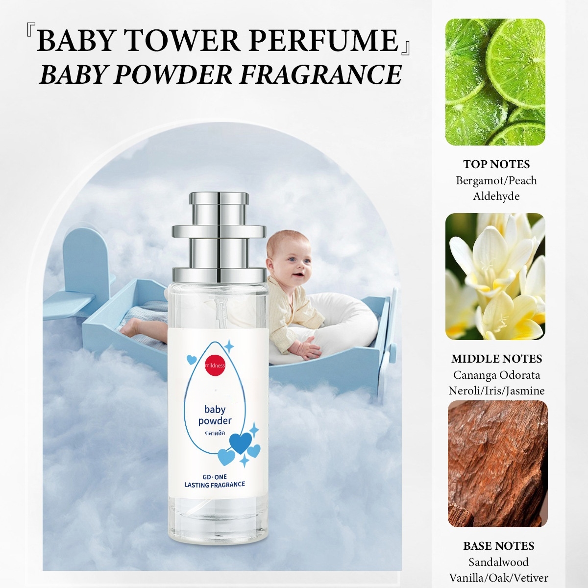 EBYVEN Baby powder 35ml/1.2FL. - Perfume Fragrance Powder 리뷰 및 가격