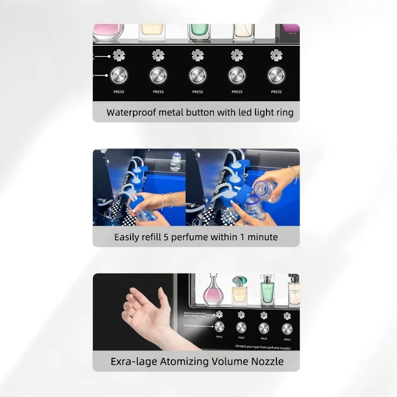 Perfume Tester Machine Commerc - Perfume In Fragrance Shop 리뷰 및 가격