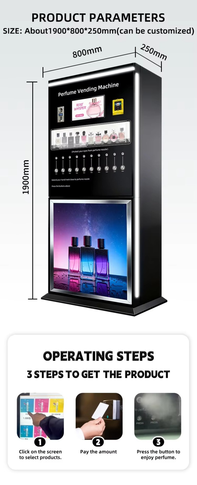 Perfume Tester Machine Commerc - Perfume In Fragrance Shop 리뷰 및 가격