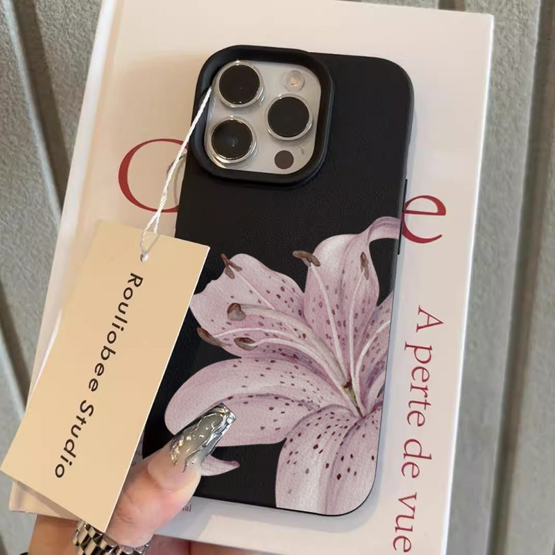 Purple Lily Flower Phone Case  - Perfume Pure Xs 리뷰 및 가격
