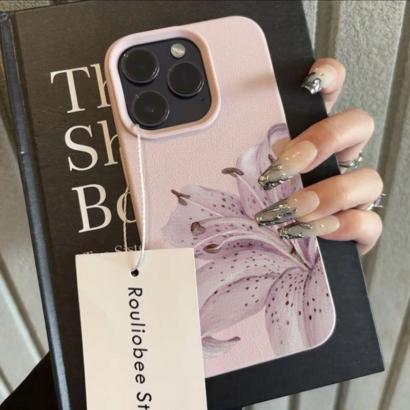 Purple Lily Flower Phone Case  - Perfume Pure Xs 리뷰 및 가격