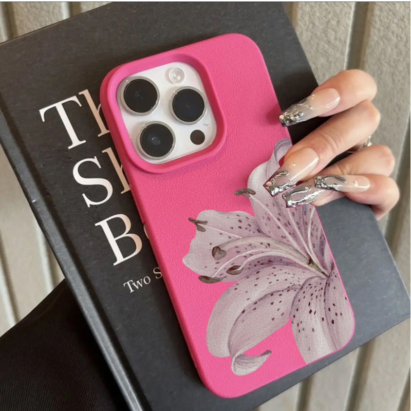Purple Lily Flower Phone Case  - Perfume Pure Xs 리뷰 및 가격