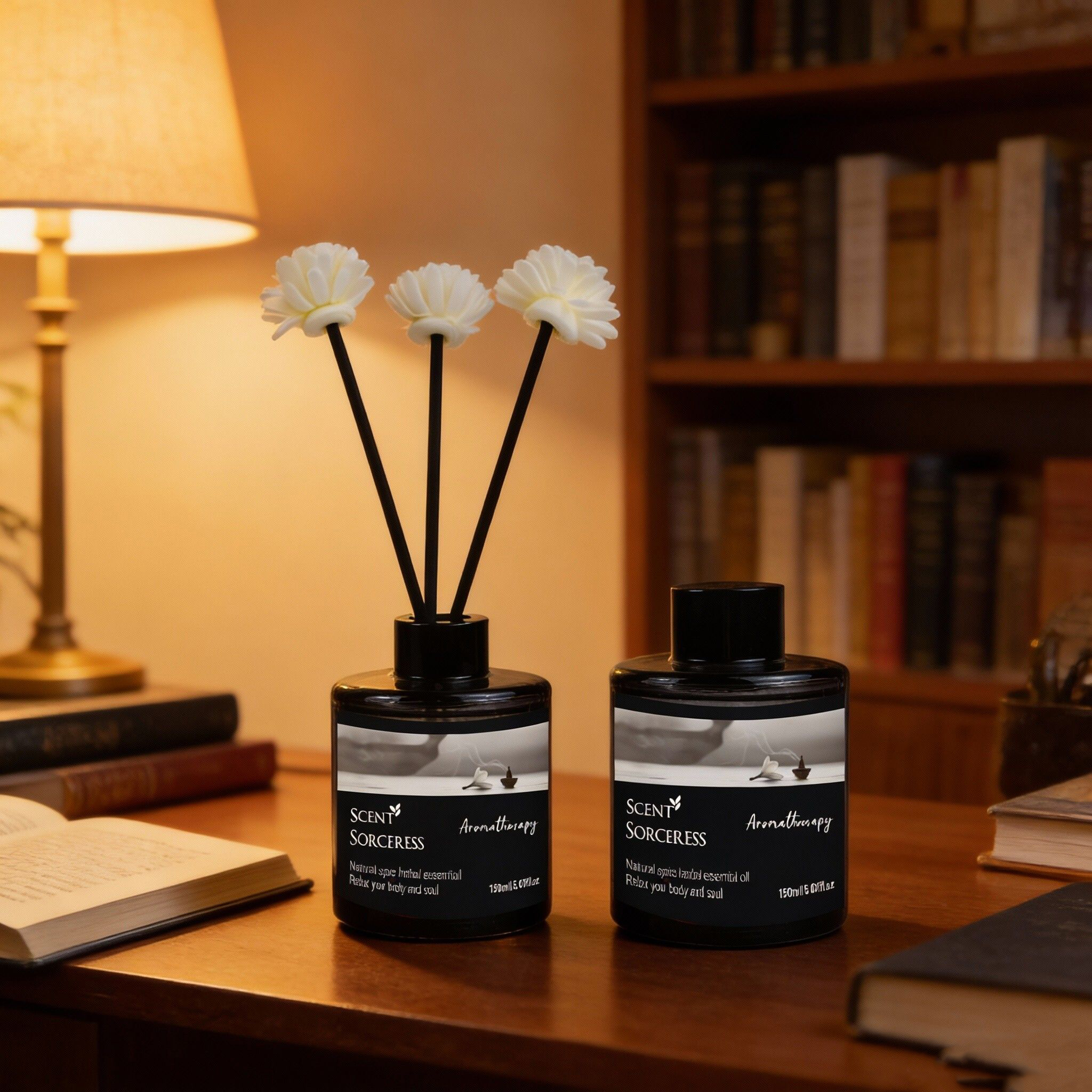 150ml Rattan Reed Diffuser Set - Vanilla Perfume Oil 리뷰 및 가격