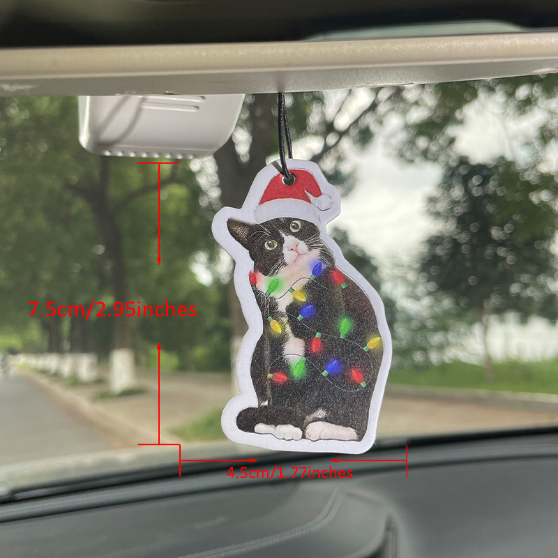 Cat Christmas Wreath Pendant,  - Perfume Fragrance For Room 리뷰 및 가격