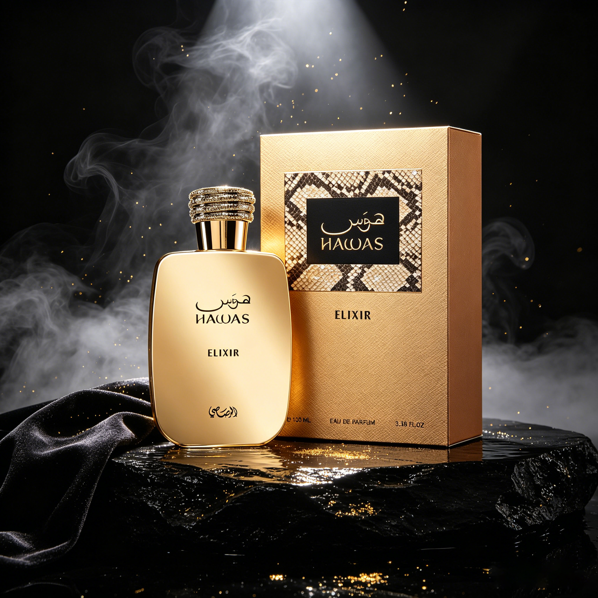 Rasasi Hawas Elixir 100ml Char - Fragrance Perfume For Man 리뷰 및 가격